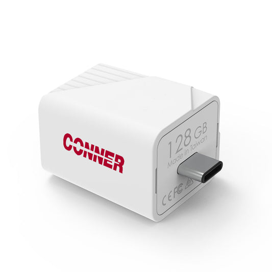 128GB Photo Storage | Apple MFi Certified USB Type C with Quick Charge | Auto Backup for iPhone & iPad | Flash Drive for Photos & Videos